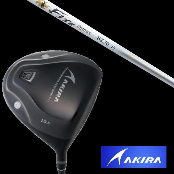 アキラ AKIRA ADRPLATINUM 高反発モデル ドライバー  Fire Express BX70 シャフト ヘッドカバー付