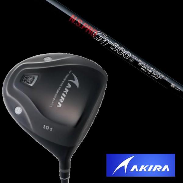 アキラ AKIRA ADRPLATINUM 高反発モデル ドライバー N.S.PRO GT500 シャフト ヘッドカバー付