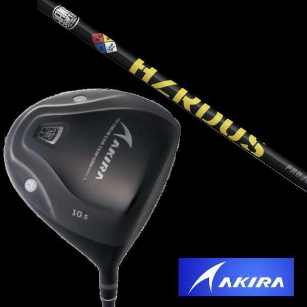 アキラ ADR PLATINUM 高反発モデル ドライバー トゥルーテンパー PROJECT X HZRDUS YELLOW シャフト / ヘッドカバー付 AKIRA