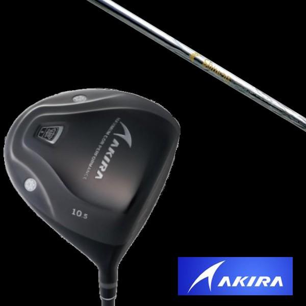 アキラ AKIRA ADRPLATINUM 高反発モデル ドライバー  shinogi Athlete T-60 シャフト ヘッドカバー付