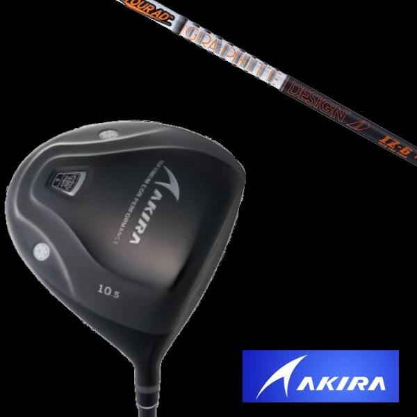 アキラ AKIRA ADRPLATINUM 高反発モデル ドライバー  TOUR AD IZ シャフト ヘッドカバー付