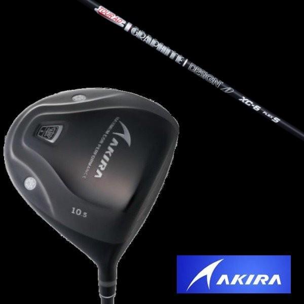 アキラ ADR PLATINUM 高反発モデル ドライバー TOUR AD XC シャフト / ヘッドカバー付 AKIRA