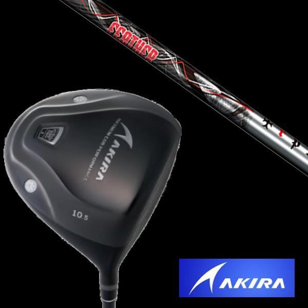 アキラ AKIRA ADRPLATINUM 高反発モデル ドライバー TRPX Feather シャフト ヘッドカバー付
