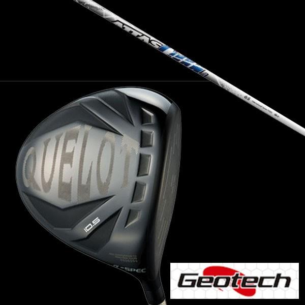 ジオテック Geotech どQUELOT Black Label SLE α-SPEC ドライバー  ATTAS COOL シャフト ヘッドカバー付