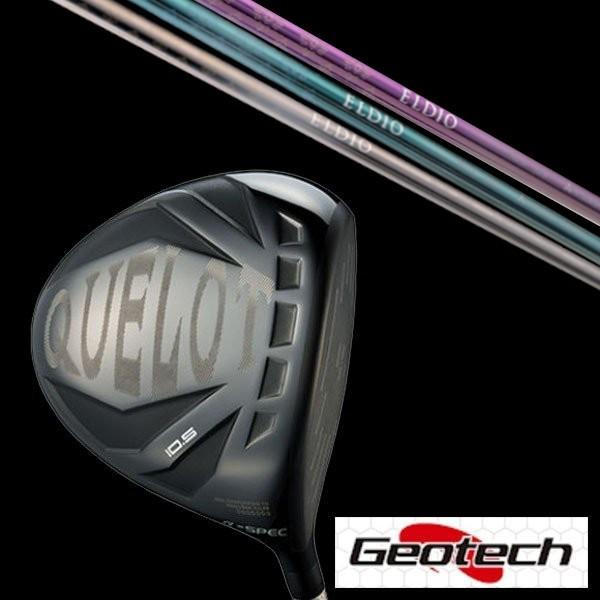ジオテック Geotech どQUELOT Black Label SLE α-SPEC  ドライバー 三菱ケミカル  エルディオ ELDIO No.06 シャフト ヘッドカバー付