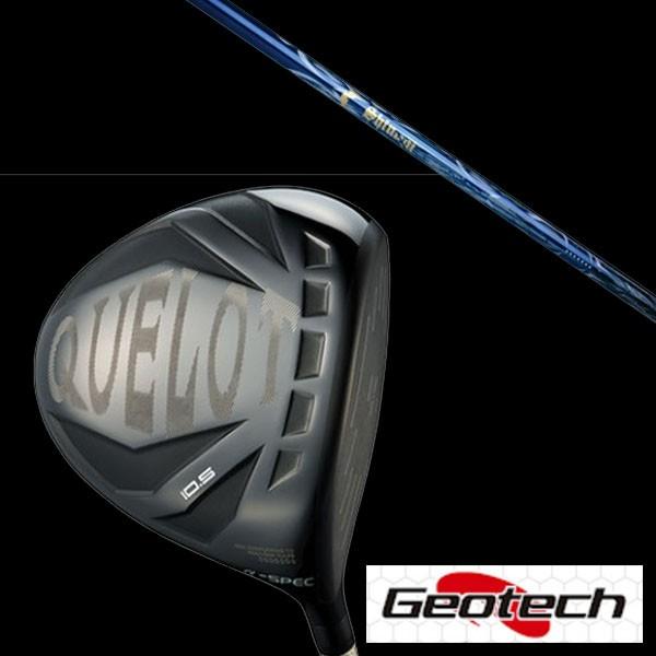 ジオテック Geotech どQUELOT Black Label SLE α-SPEC  ドライバー 鎬shinogi Athlete S-60 シャフト ヘッドカバー付