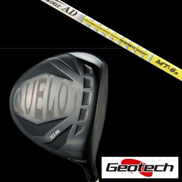 ジオテック Geotech どQUELOT Black Label SLE α-SPEC ドライバー  TOUR AD MT シャフト ヘッドカバー付