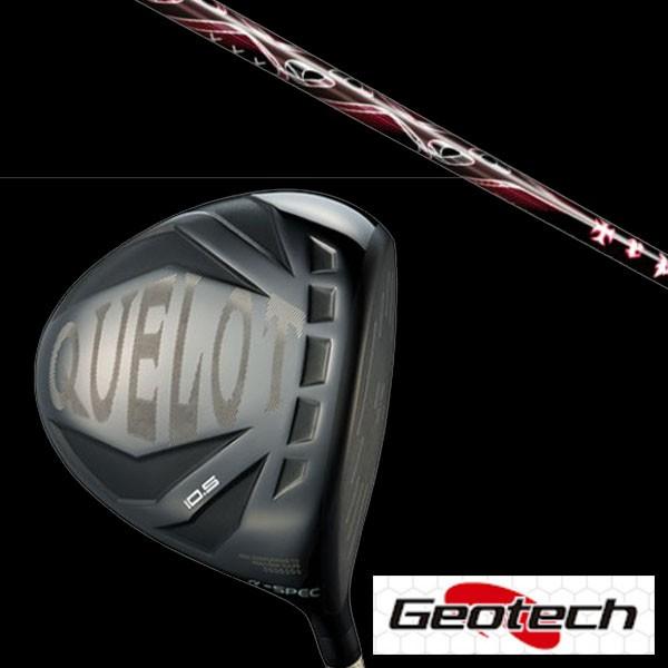 ジオテック Geotech どQUELOT Black Label SLE α-SPEC  ドライバー  TRPX X-line Concept シャフト ヘッドカバー付