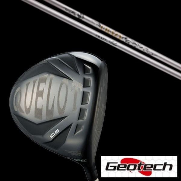 ジオテック どQUELOT Black Label SLE α-SPEC ドライバー CRAZY Aile シャフト / ヘッドカバー付 Geotech