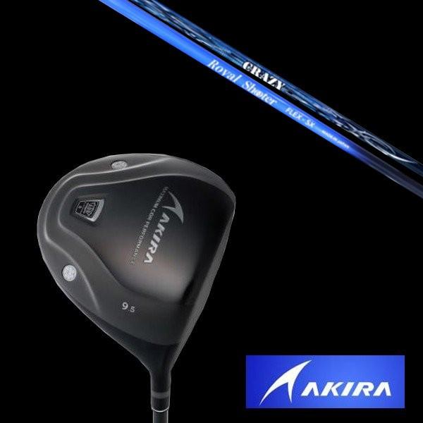 AKIRA アキラ ADR PLATINUM ドライバー 適合モデル クレイジー ロイヤル SHOOTER シャフト / ヘッドカバー付