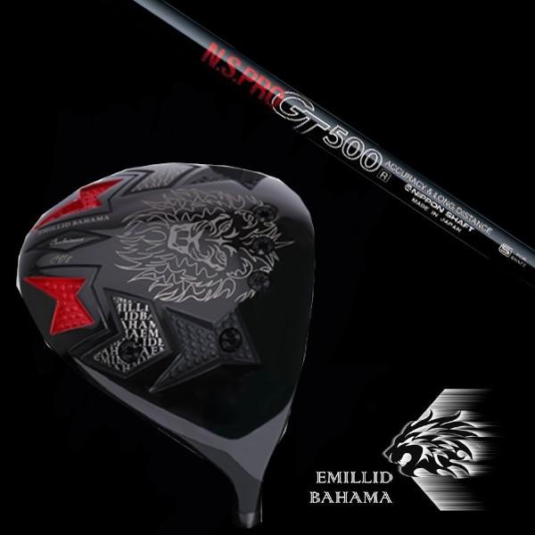 エミリッドバハマ EMILLID BAHAMA カールヴィンソン CV8 ドライバー / 日本シャフト N.S.PRO GT500 シャフト / ヘッドカバー付