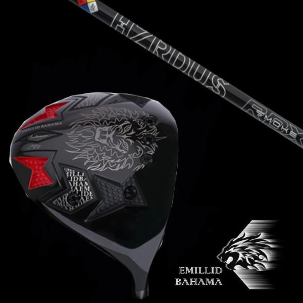 エミリッドバハマ EMILLID BAHAMA カールヴィンソン CV8 ドライバー / トゥルーテンパー プロジェクト Ｘ スモーク ブラック RDX シャフト / ヘッドカバー付
