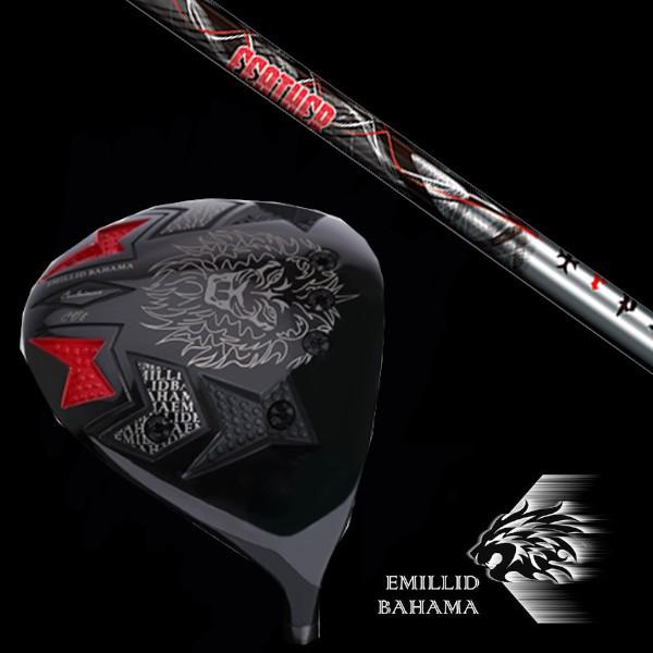 エミリッドバハマ EMILLID BAHAMA カールヴィンソン CV8 ドライバー / トリプルエックス TRPX Feather フェザー シャフト / ヘッドカバー付