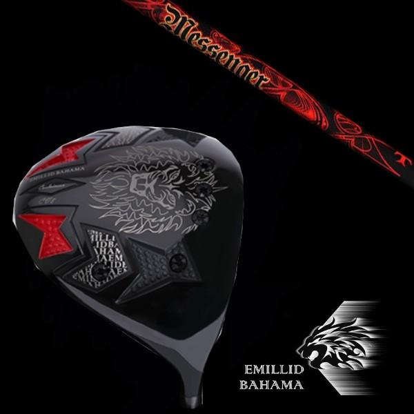エミリッドバハマ EMILLID BAHAMA カールヴィンソン CV8 ドライバー / トリプルエックス TRPX MESSENGER メッセンジャー シャフト / ヘッドカバー付