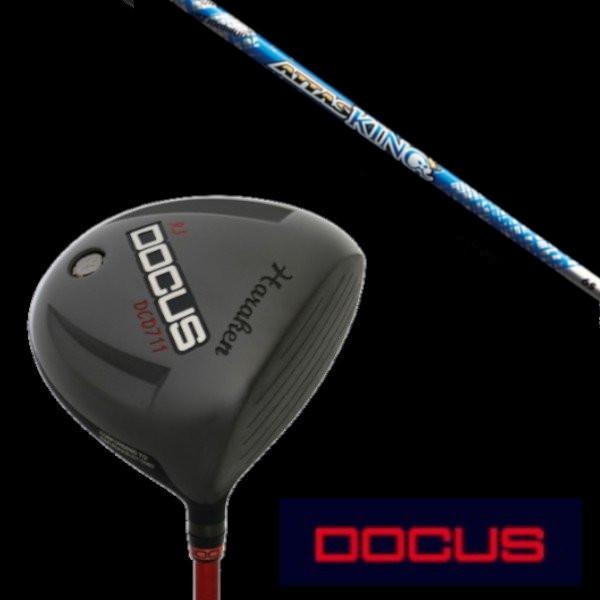 ドゥーカス / DOCUS DCD711 ドライバー 適合モデル / UST マミヤ ATTAS KING アッタス キング シャフト / ヘッドカバー付 5営業日以内に発送