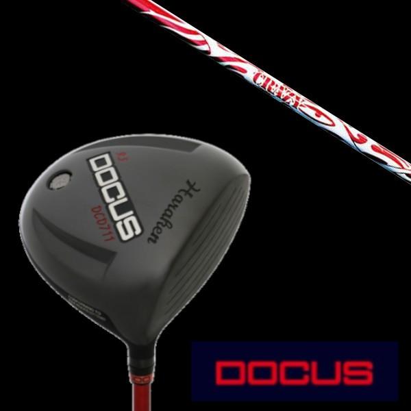 ドゥーカス DOCUS DCD711 ドライバー CRAZY SPORTS TYPE A シャフト ヘッドカバー付