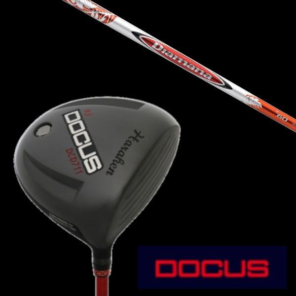 ドゥーカス DOCUS DCD711 ドライバー Diamana R シャフト ヘッドカバー付