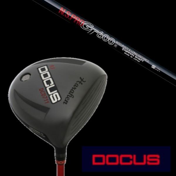 ドゥーカス DOCUS DCD711 ドライバー N.S.PRO GT600 シャフト ヘッドカバー付