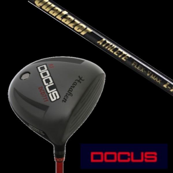 ドゥーカス DOCUS DCD711 ドライバー QuaLazer ATHLETE シャフト ヘッドカバー付