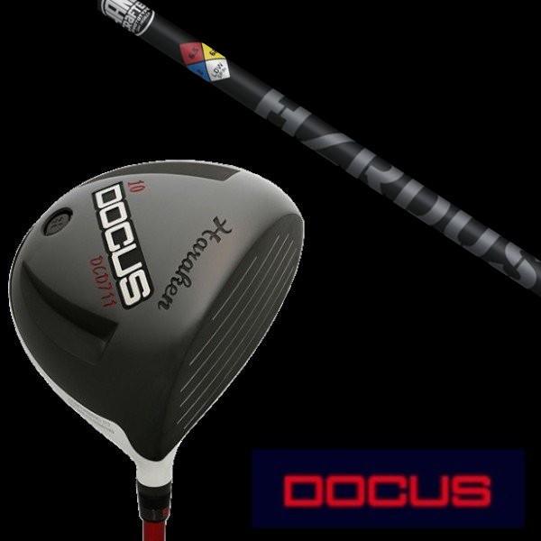 ドゥーカス / DOCUS DCD711 WINGED-D ドライバー 適合モデル PROJECT X HZRDUS BLACK シャフト / ヘッドカバー付