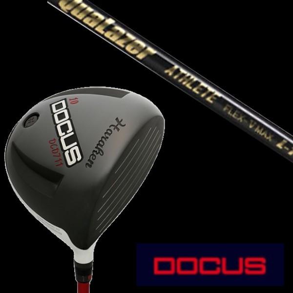 DOCUS - ドゥーカス DCD711 WINGED-D １番ウッド QuaLazer ATHLETE 矢がら 天々取りまかなう付 クラブ（メンズ）-スポーツ-ゴルフ