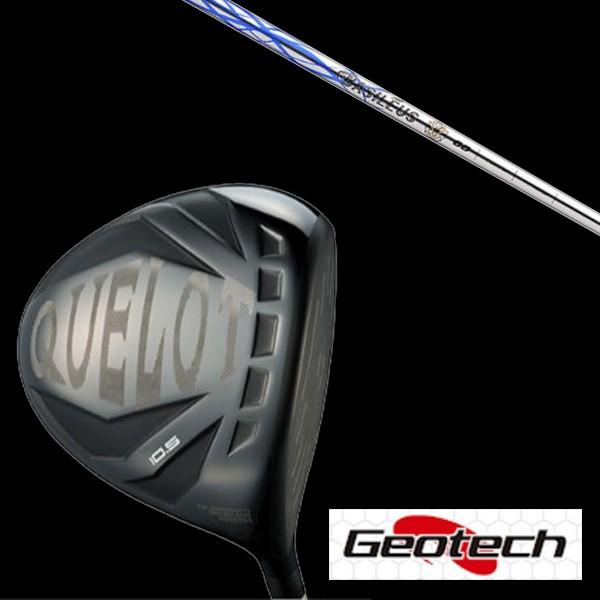 ジオテック Geotech どQUELOT Black Label SLE ドライバー Basileus α シャフト ヘッドカバー付