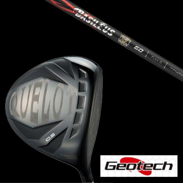 ジオテック Geotech どQUELOT Black Label SLE ドライバー Basileus β シャフト ヘッドカバー付