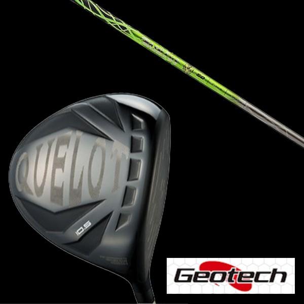 ジオテック Geotech どQUELOT Black Label SLE ドライバー Basileus y シャフト ヘッドカバー付