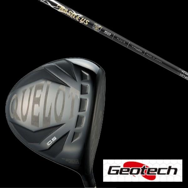ジオテック Geotech どQUELOT Black Label SLE ドライバー Basileus ZII シャフト ヘッドカバー付