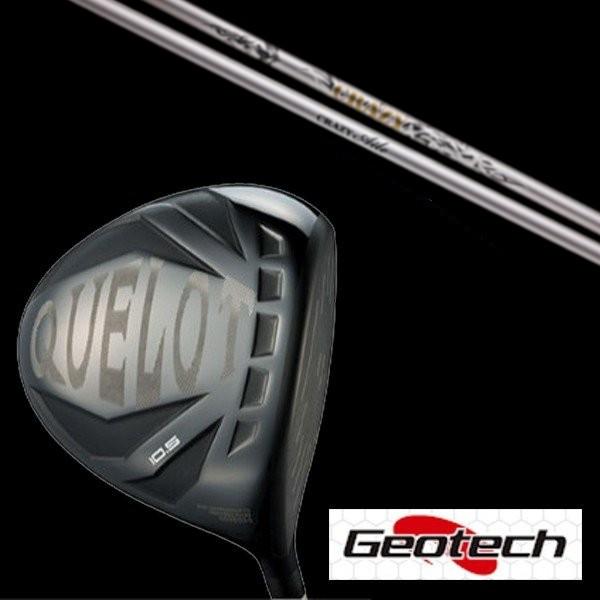 ジオテック どQUELOT Black Label SLE ドライバー CRAZY Aile シャフト / ヘッドカバー付 Geotech