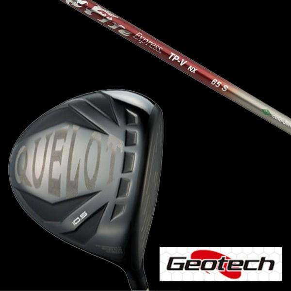 ジオテック Geotech どQUELOT Black Label SLE ドライバー Fire Express TP-V NX シャフト ヘッドカバー付