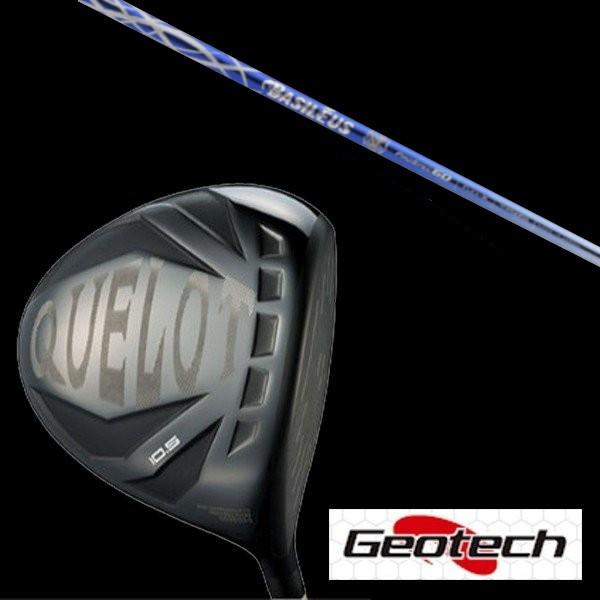 ジオテック どQUELOT Black Label SLE ドライバー バシレウス PRO SPEC αII シャフト / ヘッドカバー付 Geotech