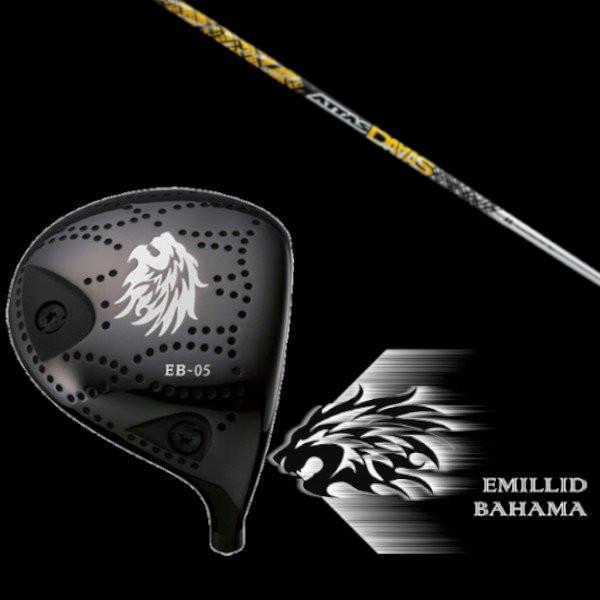 エミリッドバハマ EMILLID BAHAMA EB-05 ドライバー UST マミヤ ATTAS DAAAS アッタス ダァーッス シャフト / ヘッドカバー付
