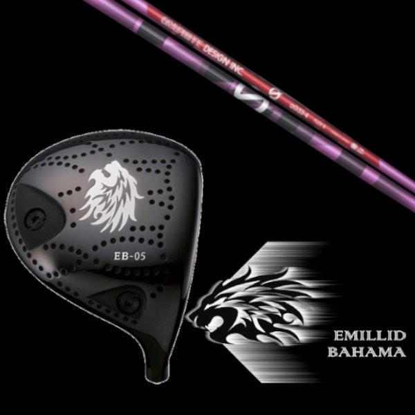 エミリッドバハマ EMILLID BAHAMA EB-05 ドライバー / グラファイトデザイン アンチ グラビティ aG33 ピンク シャフト / ヘッドカバー付
