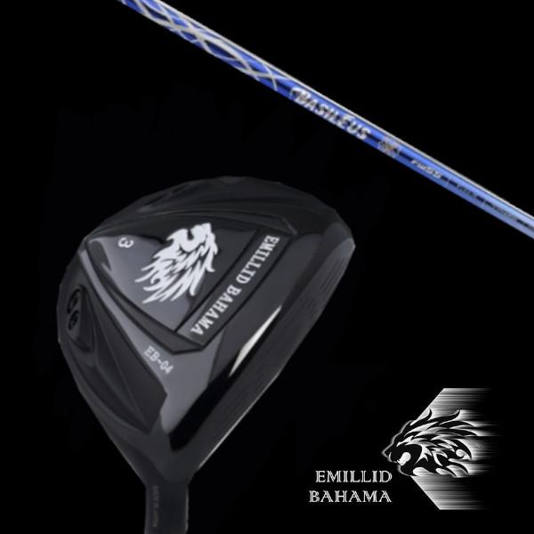エミリッドバハマ / EMILLID BAHAMA EB-04 フェアウェイウッド バシレウス アルファツー / Basileus αII FW ヘッドカバー付
