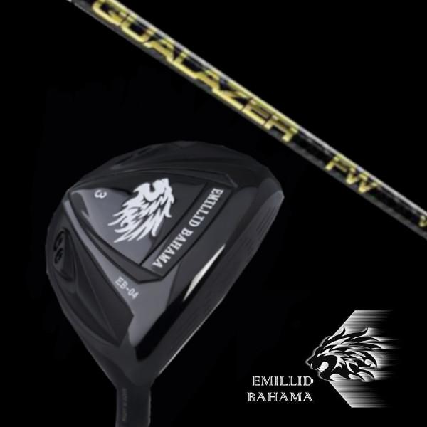 エミリッドバハマ / EMILLID BAHAMA EB-04 フェアウェイウッド エルワンアソシエイツ クアレーザー FW / QuaLazer FW ヘッドカバー付