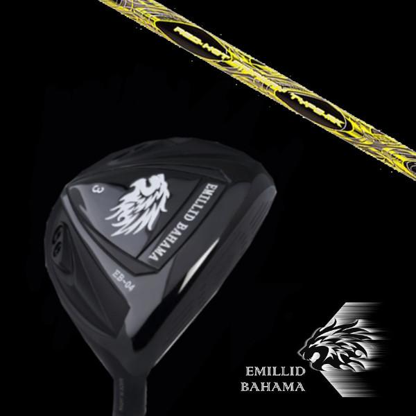 エミリッドバハマ / EMILLID BAHAMA EB-04 フェアウェイウッド トリプルエックス TRPX レッド ホット FW タイプ-MK シャフト ヘッドカバー付