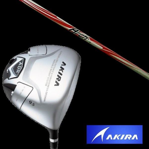 アキラ PREMIUM ドライバー 適合モデル アーチゴルフ For Driver 165α シャフト / ヘッドカバー付 AKIRA