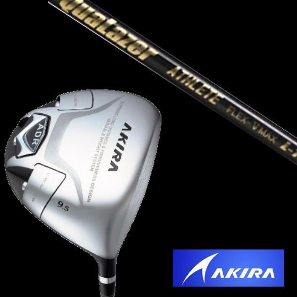 アキラ AKIRA PREMIUM ドライバー 適合モデル  QuaLazer ATHLETE シャフト ヘッドカバー付