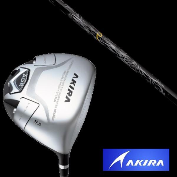 アキラ AKIRA PREMIUM ドライバー 適合モデル shinogi Black-50 シャフト ヘッドカバー付