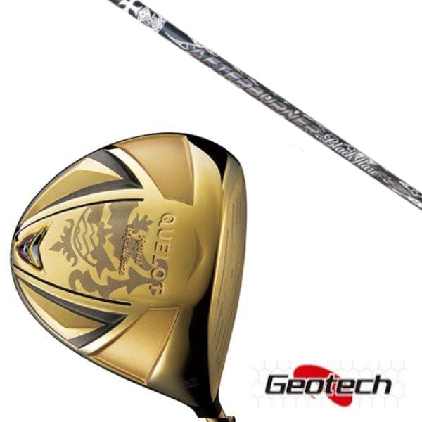 ジオテック Geotech QUELOT RE18 α-SPEC  GOLD Version  １番ウッド  トリプルエックス TRPX Black flare 黒いこと 太陽面爆発 矢がら 天々取りまかなう付 ゴルフ-ドライバー-スポーツ