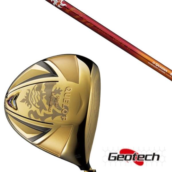 ジオテック Geotech QUELOT RE18α-SPEC GOLD Version ドライバー Fire Express LIGHT 45 シャフト ヘッドカバー付