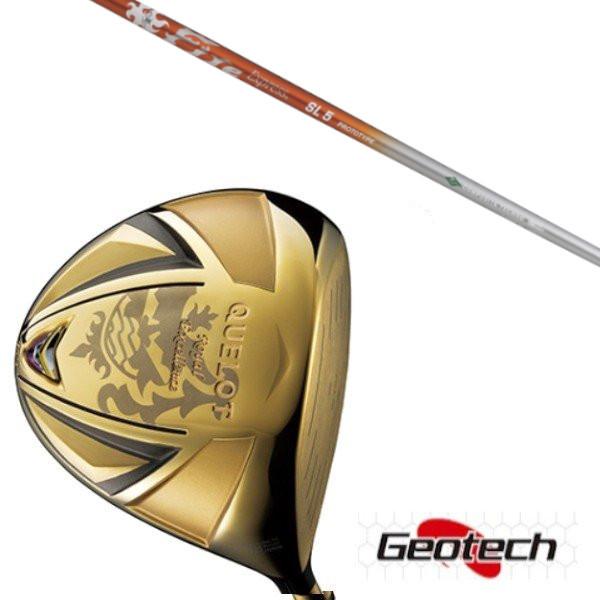 ジオテック Geotech QUELOT RE18 α-SPEC GOLD Version ドライバー ファイヤーエクスプレス SL プロトタイプ シャフト ヘッドカバー付
