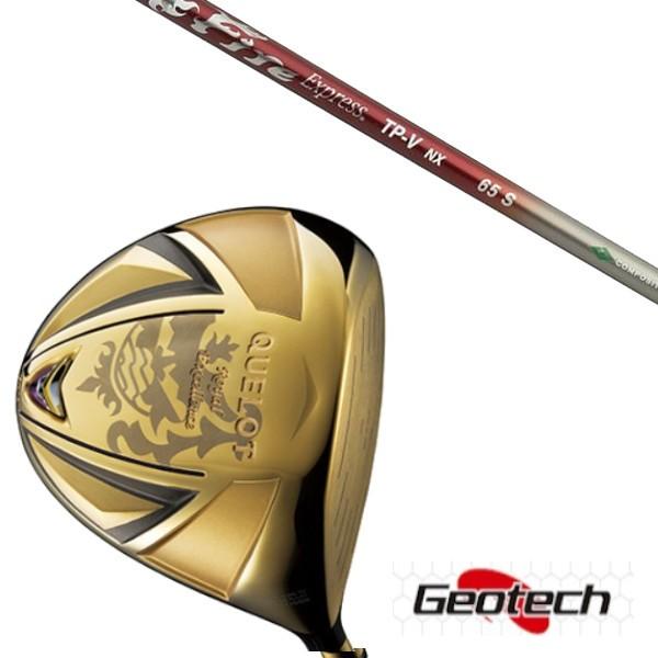 ジオテック Geotech QUELOT RE18α-SPEC GOLD Version ドライバー Fire Express TP-V NX シャフト ヘッドカバー付