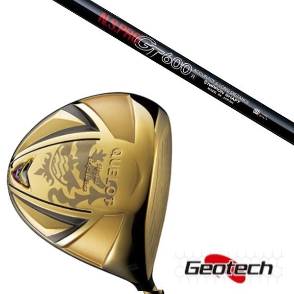 ジオテック Geotech QUELOT RE18α-SPEC GOLD Version １番ウッド N.S.PRO GT600 矢がら 天々取りまかなう付 スポーツ-ドライバー