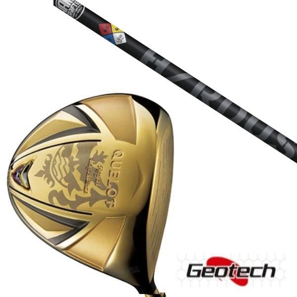 ジオテック Geotech QUELOT RE18α-SPEC GOLD Version ドライバー トゥルーテンパー PROJECT X HZRDUS BLACK シャフト ヘッドカバー付