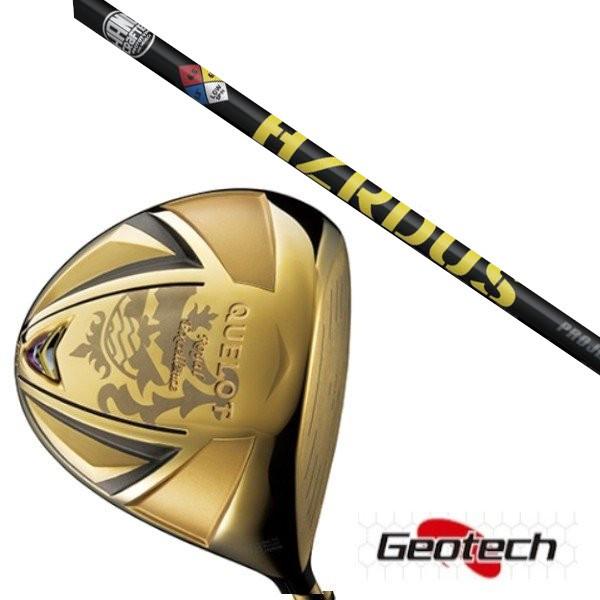 ジオテック Geotech QUELOT RE18α-SPEC GOLD Version ドライバー トゥルーテンパー PROJECT X HZRDUS YELLOW シャフト ヘッドカバー付