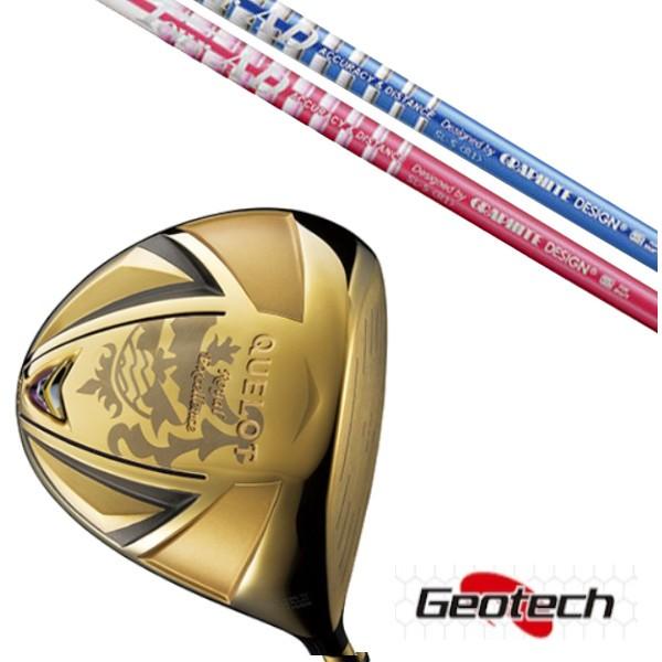 ジオテック Geotech QUELOT RE18α-SPEC GOLD Version ドライバー TOUR AD SL シャフト ヘッドカバー付