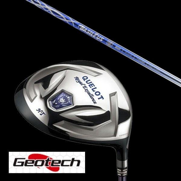 ジオテック クロト QUELOT RE Blue α-SPEC ドライバー Basileus αII シャフト / ヘッドカバー付 Geotech