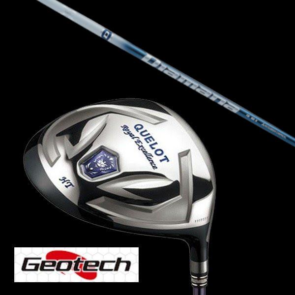 ジオテック Geotech QUELOT RE Blue α-SPEC ドライバー 三菱ケミカル ディアマナ TB / Diamana TB シャフト ヘッドカバー付